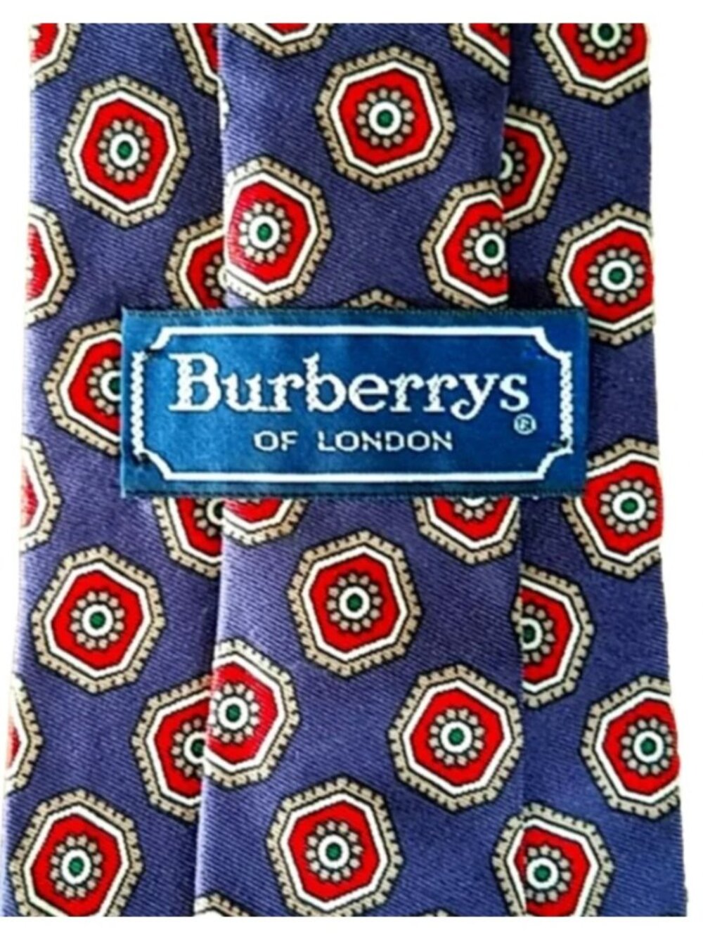 Burberrys of London Silk Necktie Vintage